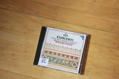 Torelli Mossi Valentini Locatell  Reinhard Goebel Concert CD