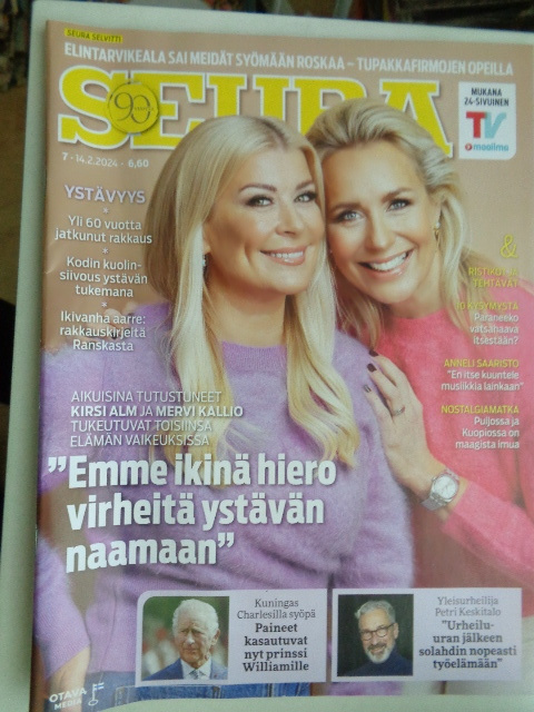 Seura lehti Nro 7/2024 (28.5)