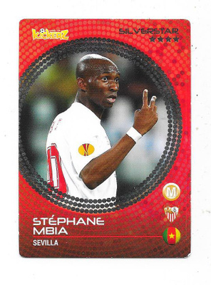2015 Swedish Kickerz Silverstar # Stephane Mbia , Sevilla