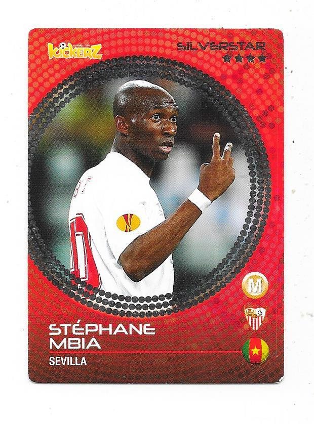 2015 Swedish Kickerz Silverstar # Stephane Mbia , Sevilla