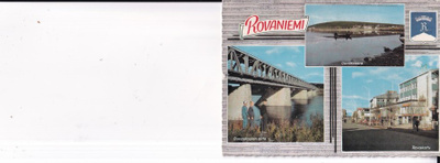 Rovaniemi, vaakuna  . sommitelmakortti  b646
