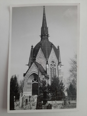 Postikortti Juseliuksen mausoleumi, Pori