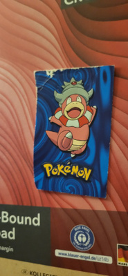Slowking Die Cut Embossed Pokémon Topps 15 Of 18 2001