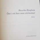 henrika ringbom - öar i ett hav som strömmar - pikkukuva 2