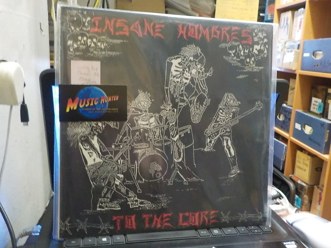 INSANE HOMBRES - TO THE CORE LP ORIG 1ST AUSSI -88 EX+/EX+