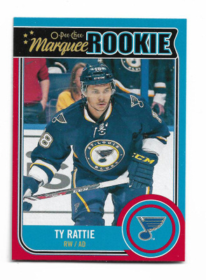 2014-15 O-Pee-Chee Red Border #503 Ty Rattie