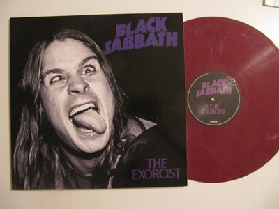 Black Sabbath The Exorcist Värivinyyli LP Ozzy Osbourne