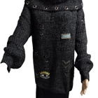 UUSI Esqualo rockhenkinen neule / paita (Koko 2XL) - pikkukuva 1