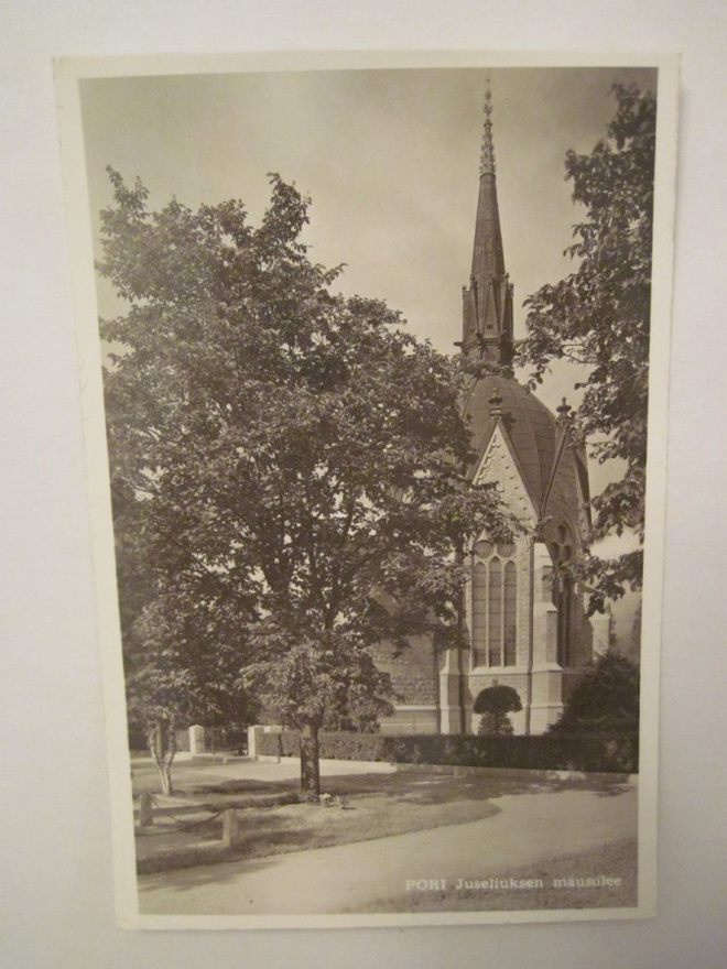 VANHA Postikortti Pori 1950-l Alkup.Mallikappale