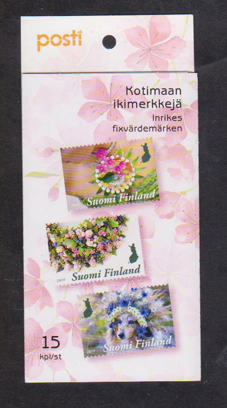 Postituore ** LaPe 2600-02 vihko, Floraalista taidetta 2019.