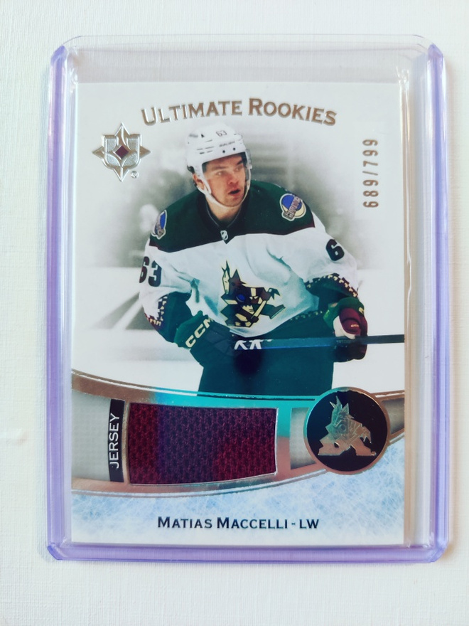 Matias Maccelli - 22-23 Ultimate Rookies Jersey /799