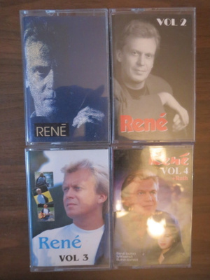 René: Vol. 1-4 neljä c-kasettia