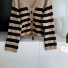 Oversized rib-knit M Cardigan - pikkukuva 4