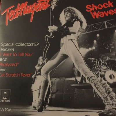 TED NUGENT: Shock Waves- EP *UK 1979