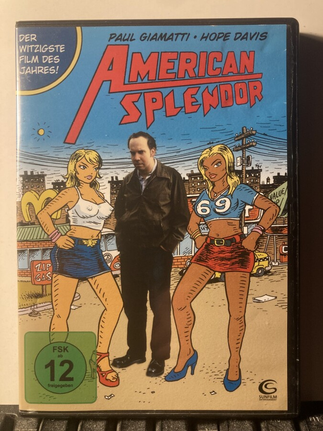 AMERICAN SPLENDOR, DVD, Pulcini, Bergman, Giamatti