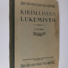 Kirjallisuuslukemisto Vajaakeskikoulun ja keskikoulun V l... - pikkukuva 1