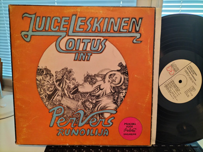 JUICE LESKINEN & COITUS INT, Per vers... LP orig. -74 SIISTI