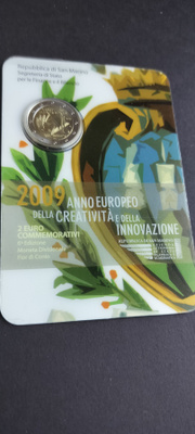 San Marino 2009, 2€ Coincard, Luovuus