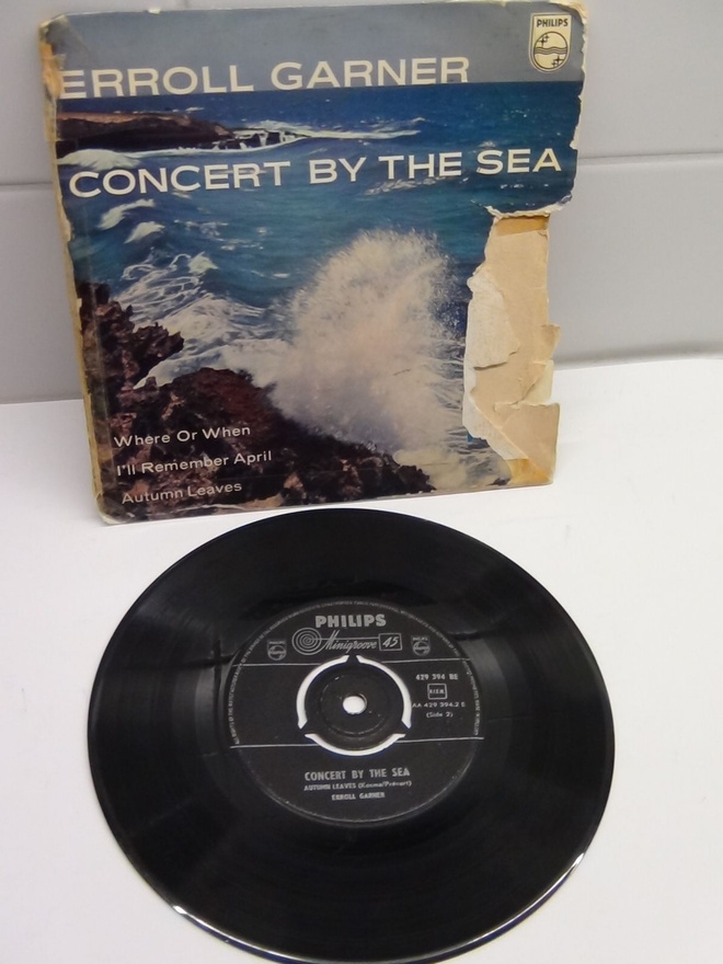ERROLL GARNER EP 7´CONCERT BY THE SEA