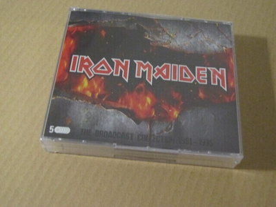 Iron Maiden The broadcast collection 1981-1995 5x cd uusi