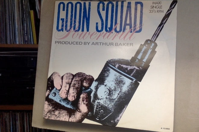 GOON SQUAD  ::  POWERDRILL  ::  VINYYLI  MAXI  SINGLE   1986
