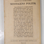 Edmond Demaitre : Misstagens politik : från versailles ti... - pikkukuva 2