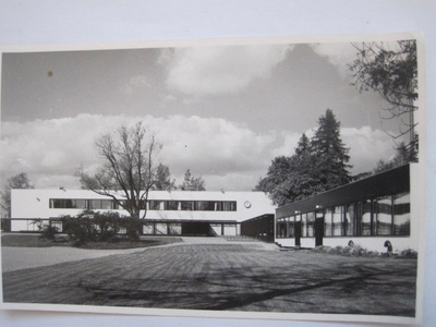 VANHA Postikortti Hamina 1950-l