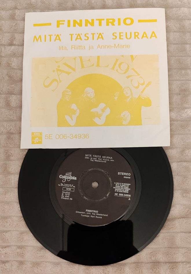 Finntrio Mitä Tästä Seuraa 7"Single