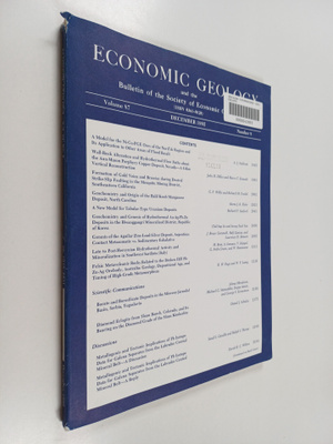 Economic geology and the bulletin of the society of econo...