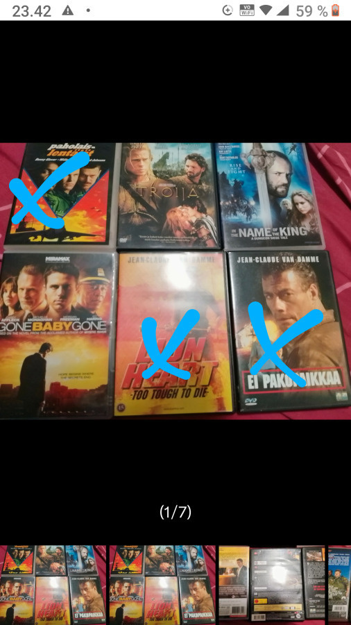 2 DVD elokuvaa paketissa