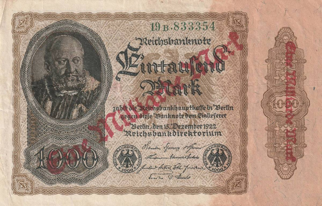 GERMANY 1 MILJARDEN MARK  1922  (K15-S64)