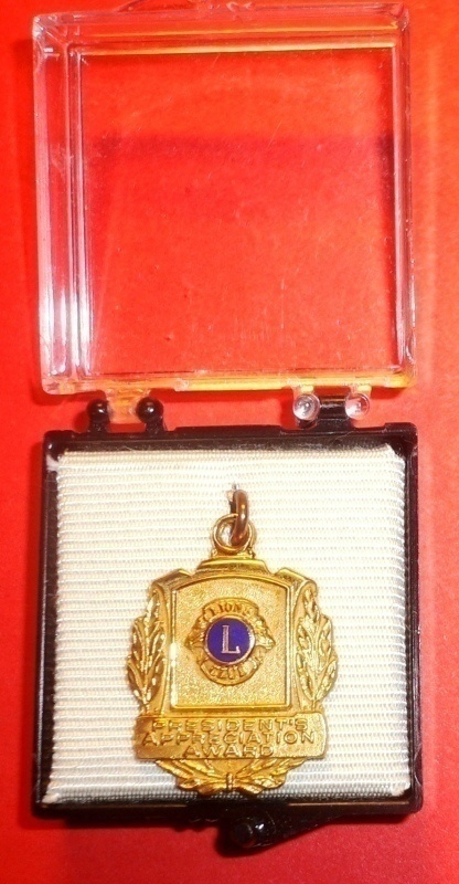 Lions Club Pinssi  President's Appregiaton Award