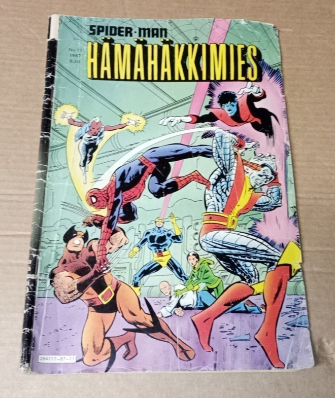 HÄMÄHÄKKIMIES SPIDER-MAN 11 / 1987 LEHTI