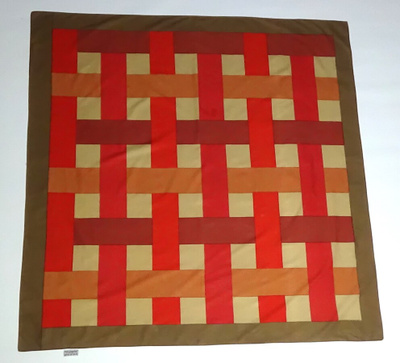 Vintage Marimekko iso huivi, made in Finland 130 x 130 cm