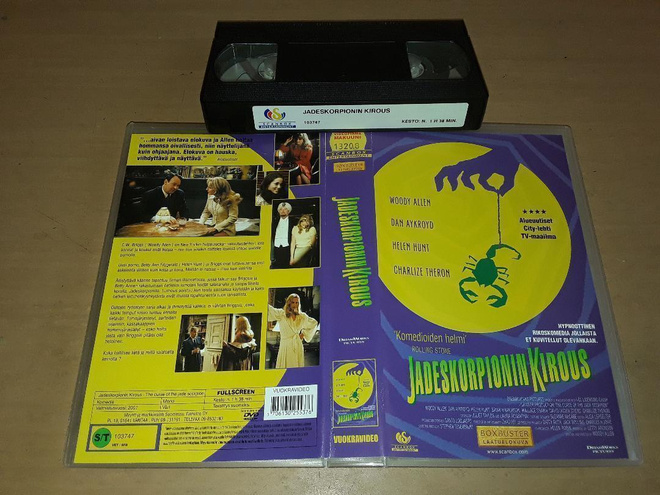 Jadeskorpionin Kirous - SF VHS (Scanbox)