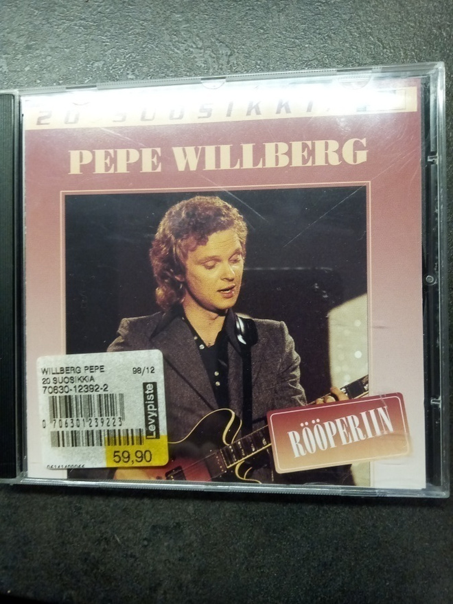 CD PEPE WILLBERG - 20 suosikkia ( Sis.postikulut )
