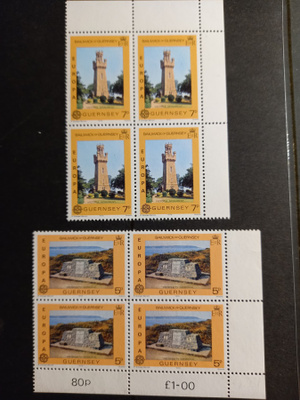 GUERNSEY EUROPA CEPT sarja 1978 4löt **