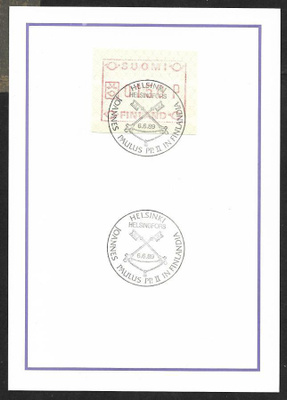 Helsinki - Johannes Paulus PP. II in Finlandia 6.6.1989