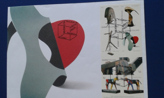 2010 fdc suomalaista taidetta