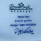 ROSENTHAL Bjørn Wiinblad Taide MALJAKKO, 21cm, signeeraus. - pikkukuva 5