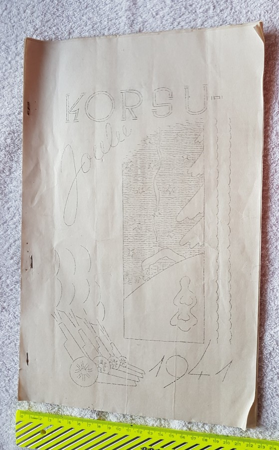 Korsu-joulu 1941 lehti