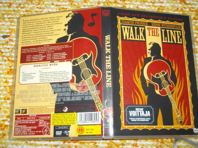 2x DVD - JOHNNY CASH - Walk The Line - 2005 rockabilly