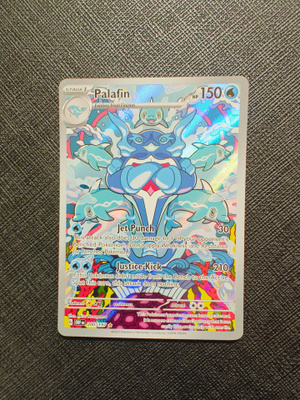 Palafin 200/197 Obsidian Flames Illustration Rare
