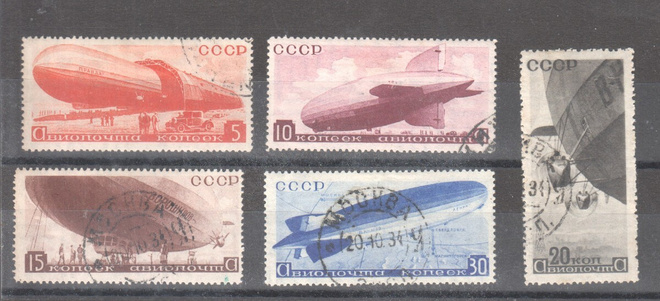 CCCP 1934 Mi 483-7