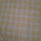 Kelta-valkoruudullinen viskoosikangas 160x230 cm - pikkukuva 1
