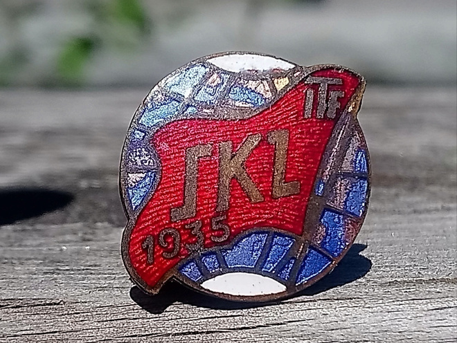 SKL 1935. Emalinen merkki. Halkaisija - 21 mm