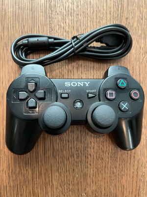 PS3 ohjain + latauskaapeli