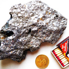 Mineraali puolijalokivi kivi WISMUT Pala 844g - pikkukuva 1