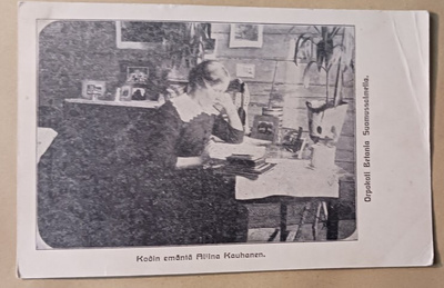 Suomussalmi, Orpokoti Betania, Kodin emäntä R. Rauhanen 1918