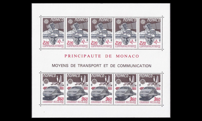 Monaco 1859-60BL39 ** Europa (1988)